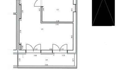 Garsonieră semidecomandată în Central