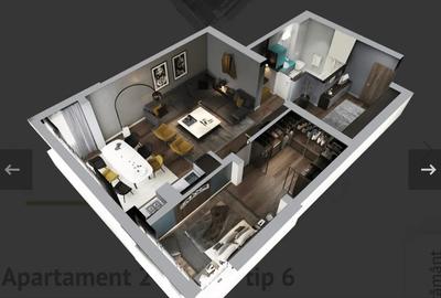 Apartament 2 camere |Bulevardul Pipera|PARCARE INCLUSA| Mobilat Utilat - 2