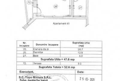Apartament cu 2 camere decomandat, mobilat în Nord - 11
