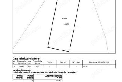 Teren de 679 mp, în Exterior Vest - 5