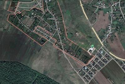 Teren Construcții intravilan de 3500 mp, în Cornești - 2