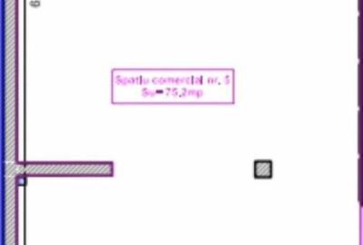 Spatiu comercial, 75.2 mp, parcari, zona Vivo - 1