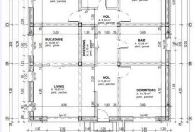 Casă cu 4 camere cu Teren 400 Mp în Holboca - 1