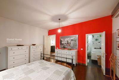 Apartament cu 3 camere decomandat, mobilat în Dorobanți