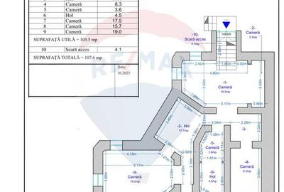 Casă individuală cu 15 camere cu Teren 520 Mp în Mitropolie - 3