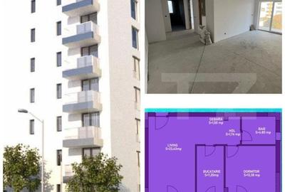 Apartament 2 camere, 66 mp, in ansamblu rezidential, zona Cornitoiu