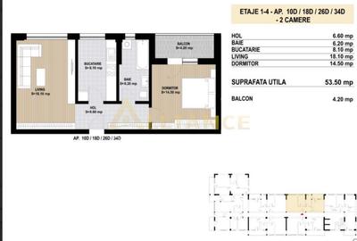 Apartament cu 2 camere decomandat în Metalurgiei - 6