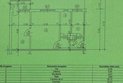 Apartament cu 2 camere semidecomandat în Moara - 6
