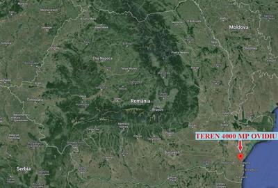 Ovidiu, Constanta, langa DN2A/E60 pretabil ferma, parcare, fotovoltaic - 3