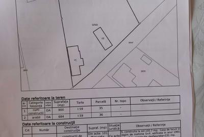 Casă cu 3 camere în Moldovenești - 1