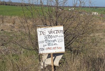 Teren de 8700 mp, în Exterior Vest - 1