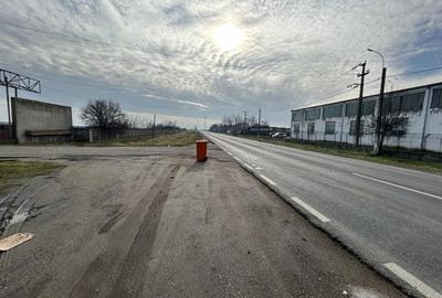 Vand teren intravilan,zona industriala,st.16,8 ha. + 8 ha.agricol,in Sanicolau Mare, la DN6,la sosea - 2