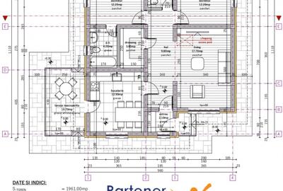Casa plan parter 3 camere 90 mp + 500 mp teren, finisaje de calitate - 12