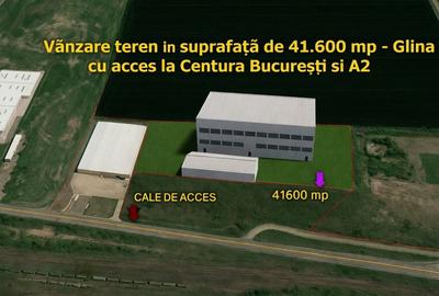Teren Construcții intravilan de 41600 mp, în Glina - 3