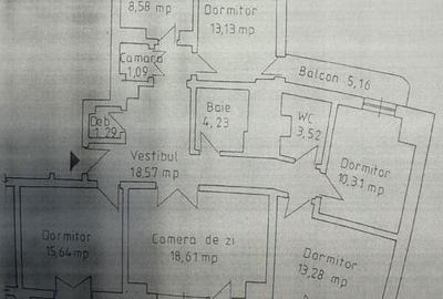 Apartament cu 5 camere decomandat în Decebal - 5