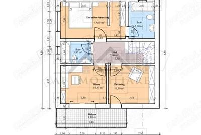 C.A.Rosetti teren 451mp cu Autorizatie De Constructie pentru vila D+P+E 210mp - 3