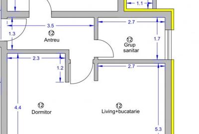 DIRECT DEZVOLTATOR, DISPONIBIL IMEDIAT, APARTAMENT CU 3 CAMERE - 12