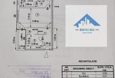 Apartament cu 2 camere decomandat în Central - 1