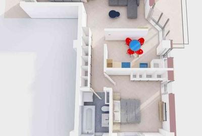 Apartament cu 2 camere decomandat în Bârnova - 5