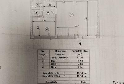Spațiu comercial, de 48 mp, în Central - 1