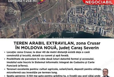 Teren de 3150 mp, în Central