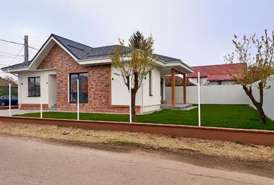 Casă parter 4 camere, acces asfalt + canalizare, apă, gaz, curent în Crevedia - 4