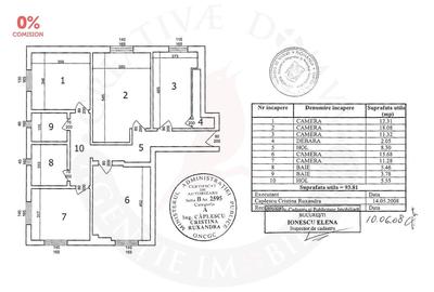 Apartament cu 5 camere decomandat în P-ța Victoriei - 25