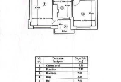 Apartament cu 2 camere decomandat, mobilat în Regie - 5