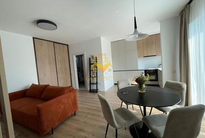 Studio modern, prima închiriere, parcare, terasă, Urușagului, Florești - 2