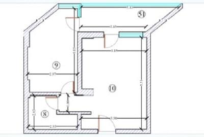 Apartament cu 2 camere semidecomandat în Mamaia-Sat - 7