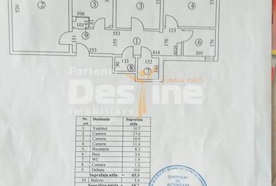 Apartament cu 3 camere decomandat, mobilat în Rahova - 12
