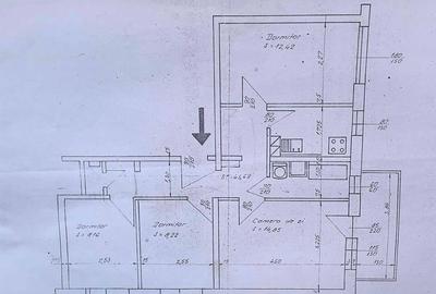 Apartament 4 camere, bvd 1 Decembrie, 5 min metrou - 7