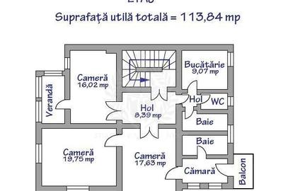 Apartament cu 4 camere în Ultracentral - 2