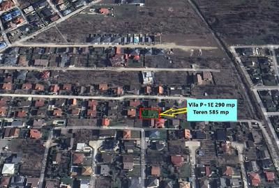 Vila P+1E 290 mp si Teren 585 mp - Corbeanca