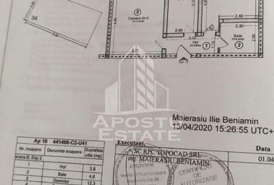 Apartament cu 2 camere decomandat, mobilat în Buziașului - 12