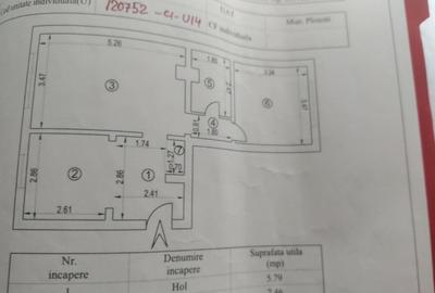 Apartament 2 camere str. Domnisori