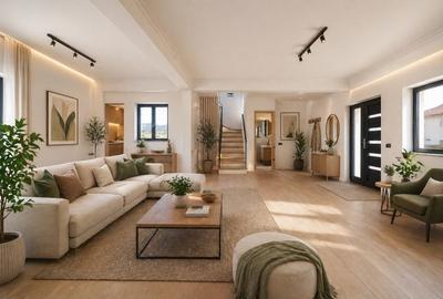 Casă individuală cu 3 camere cu Canalizare în Cristian - 15