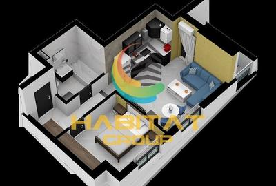 2 camere studio zona sos Magurele sector 5 finalizare 2026 - 5