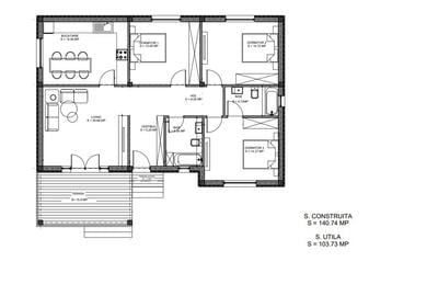 Casă cu 4 camere cu Teren 428 Mp în Domnești - 9