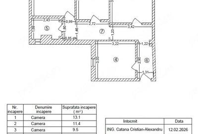 Apartament cu 3 camere decomandat în Pantelimon - 4