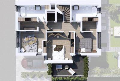 Casă individuală cu 6 camere cu Canalizare în Pipera - 48