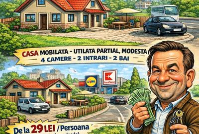 Casă cu 5 camere cu Teren 100 Mp în Romanești - 11