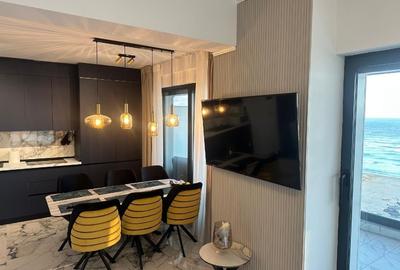 Vand apartament complet mobila, prima linie la plaja, zona Casa del mar - 11