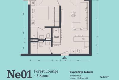 Apt 2 camere finalizat - Vogh Olimp (nou) - 6