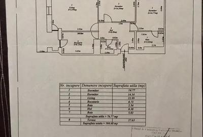 Apartament 3 camere, cu 2 bai. Asmita Garden - 1