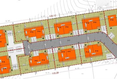 Terenuri autorizate pentru Duplex zona str Crizantemelor