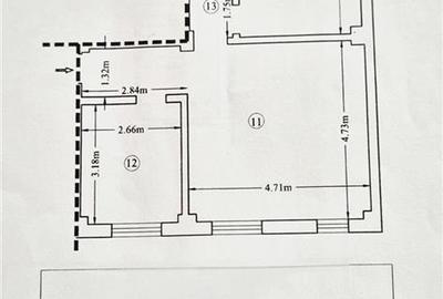 Apartament cu 3 camere decomandat în Tomești - 8