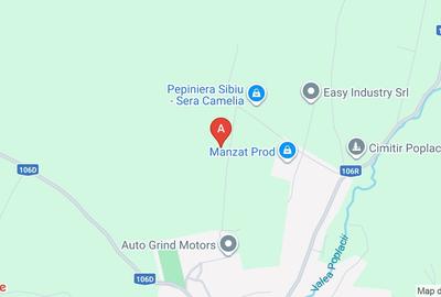 Teren intravilan 1700mp - autorizatie constructie hala 450mp - 1