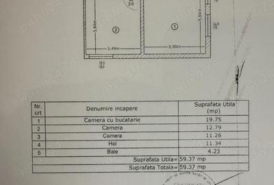 Apartament cu 3 camere decomandat în Chiajna - 1