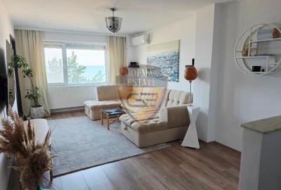 Apartament 3 camere, Faleza Nord cu vedere frontala la mare, aer conditionat - 5